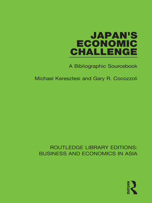 cover image of Japan's Economic Challenge